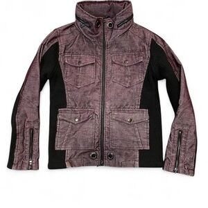 Semantic Design Japanese Brand Multi-Pocket Corduroy Bondage Style Jacket Small